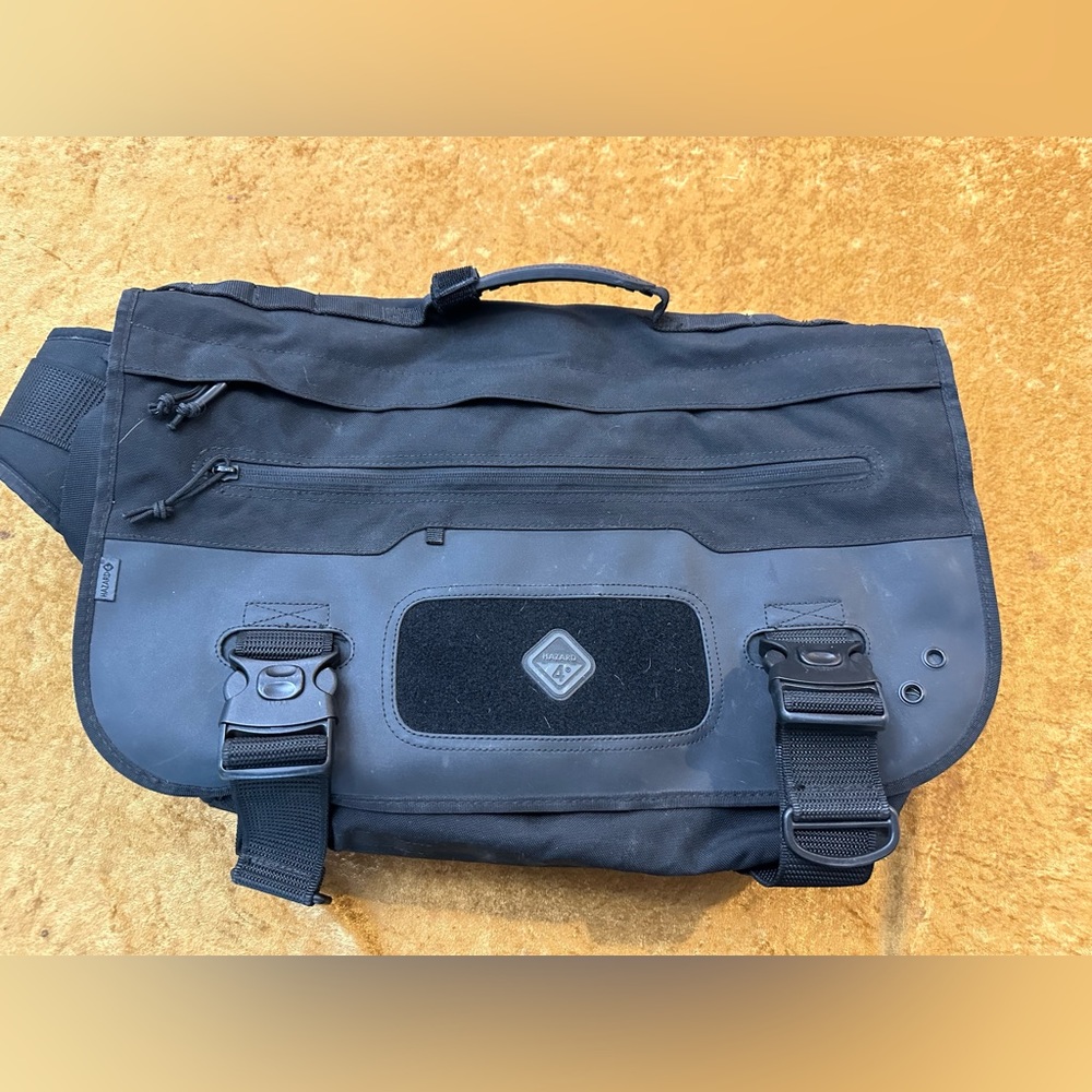 HAZARD 4. Defense Courier bag.